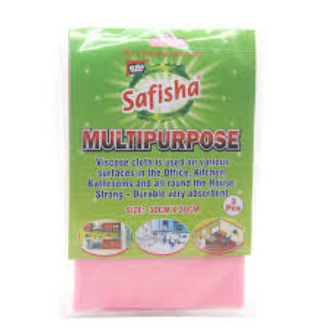 SAFISHA VISCOSE MULTIPURPOSE CLOTH 3S 30CMX30CM